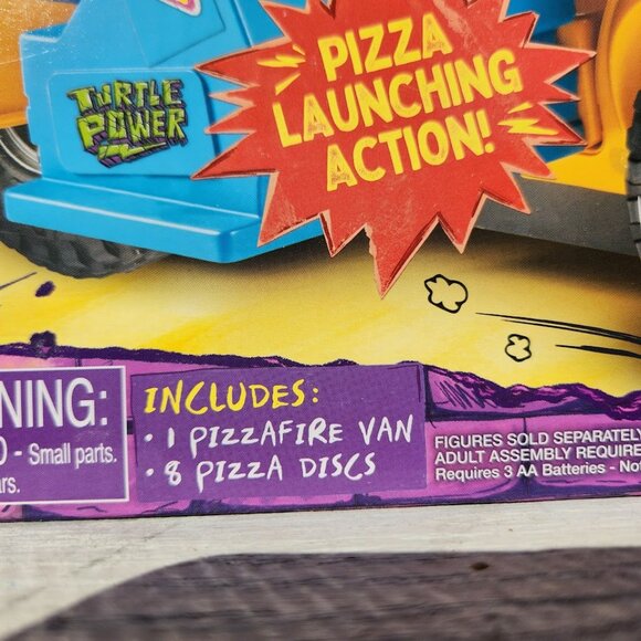 Teenage Mutant Ninja Turtles TMNT Pizza Deliver Van Vehicle Toy Car Mutant Mayhe - Picture 10 of 16
